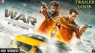 WAR Official Trailer Look Poster| Hrithik Roshan, Tiger Shroff, Vaani Kapoor | War Movie Trailer