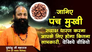 Sudhanshu ji Maharaj से जानिए 5 मुखी #Rudraksh धारण करना आपके लिए होगा कितना लाभकारी, #Video