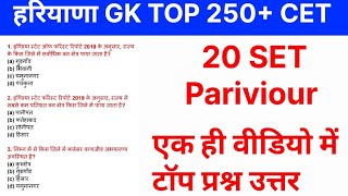 HSSC CET Haryana GK Paper 2024 | HSSC CET 2024 Haryana Current Affairs 2024 Most Important Questions