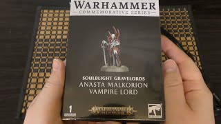 Soulblight Gravelords - Anasta Malkorion - Unboxing (AoS)