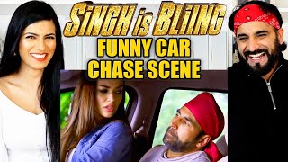 FUNNY CAR CHASE SCENE REACTION!! | Singh Is Bliing | Akshay Kumar, Amy Jackson | Comedy Scene