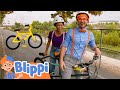 Blippi and Meekah Visit A Bicycle Café! | Educational Videos for Kids