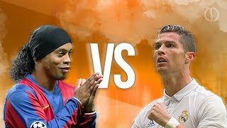 Ronaldinho VS Cristiano Ronaldo ► Splendid Dribbling Skills & Goals