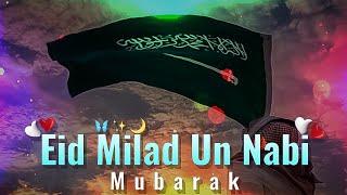 Eid Milad Un Nabi Mubarak New Status|12 Rabi Ul Awwal Status2023|Islamic Status|•Iqbal Editx 7k•