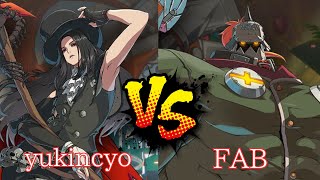 【GGST】 yukincyo：テスタメント（TESTAMENT） VS FAB：ポチョムキン（Potemkin）」【ギルティギアストレイブ】