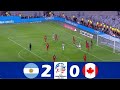 Argentina vs Canada 2-0 | 2024 Copa America | Match Highlights