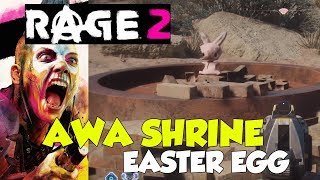 Rage 2 AWA SHRINE EASTER EGG (FAST FORWARD TIME)