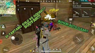 DITANTANG SOLO VS SQUAD AUTO BOOOYAH!!. KILL 17!!