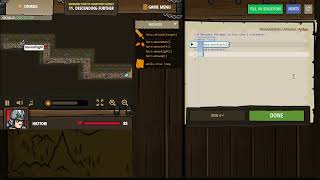 CodeCombat level 11 answer