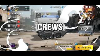 Armored Frontline: Warzone] Basic Game Guide - Crew