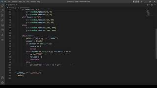 Little Professor -Problem Set 4 (CS50's Introduction to Programming with Python)
