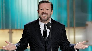 Ricky Gervais Most SAVAGE Golden Globes Moments