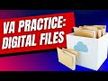 Practice Task: Organizing digital files | Free Training for Virtual Assistants