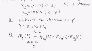 Moment generating functions and transformations