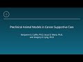 Preclinical Animal Models in Cancer Supportive Care