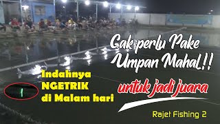 INDAHNYA KUKUMBUL BERGOYANG DI MALAM HARI | MANCING GALAPUNG MALAM HARI