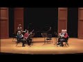 music conservatory faculty winds and piano recital