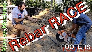 how to: tie Rebar, RACE in the footers [my farmhouse build]