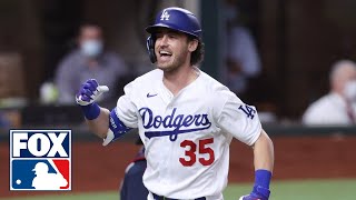 Nick Swisher reacts to Cody Bellinger's game-winning home run | FOX MLB