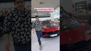 CRAZY LAMBO and LOUD McLaren in AUTO EXPO 2025 #AutoExpo #Lambo #Supercars