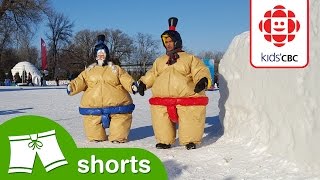 Watch This Epic Icy Sumo Showdown! - Kids' CBC