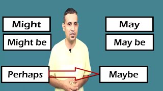 May May be Might Might be Maybe Perhaps القواعد للمبتدئين-الحلقة الرابعة