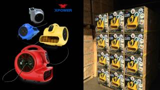 Introduction of XPOWER Air Movers