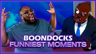 BOONDOCKS Funniest Moments - REACTION (Part 1)