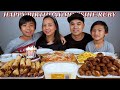 MOMSHIE RUBY BIRTHDAY MUKBANG | Spaghetti | LUMPIA SHANGHAI | Chicken Wings | CAKE | Ice Cream