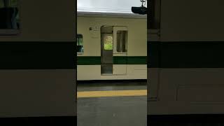 185系C1編成ドア閉in日光駅 #train #鉄道 #電車