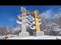 【一个人穷游中国】太白县秦岭梁积雪很厚，在342国道边上衙岭公园赏雪，人少景色美