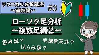 【第3回】ローソク足分析～複数足編②～包み線やはらみ線とは？