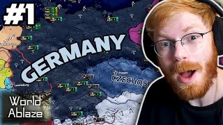 Biggest Germany Challenge Ever? | TommyKay Plays German Reich in World Ablaze - Part 1