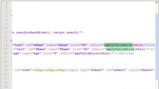 Javascript Bangla Tutorial::Ch11: Form Validation in Javascript - Part 1