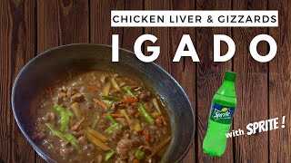 How to Cook Chicken Liver  \u0026 Gizzards Igado with Sprite  | Ilokano Dish Easy Recipe