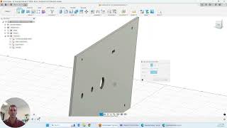 Fusion tutorial 3 grille using the rectangular pattern tool