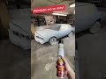 HOW TO SPRAY PAINT YOUR CAR IN UNDER 10 SECONDS! TURBO CAN PAINTJOB ON MY LOWRIDER! CHEAP BUDGET JOB