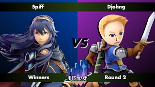 UTSmash St. George Scramble #34 | Spiff (Lucina) vs Djohng (Mii Swordfighter) | Winners Round 2