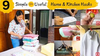 9 Brilliant Home & Kitchen Hacks | Time  Money  & Space Saving Organization Ideas | Home Making Tips