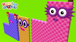 Numberblocks Step Squad New Episodes 600 vs 200 vs 800 MILLION BIGGEST - Learn to Count Big Numbers!