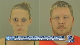 Police: East Archwood Avenue robbery \u0026 shooting with 'Scream' masks leads officers to drug house