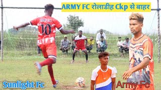 Roladih Ckp football match 2024 | Army Fc 🆚 Sunlifht Fc Ckp | First Round Penalty kick