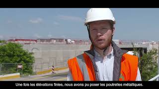 A7 - remplacement du pont autoroutier (Bourg-lès-Valence) : les derniers travaux sur le nouveau pont