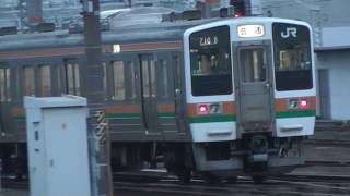 JR東海211系0番台K52編成　普通亀山ゆき名古屋駅発車