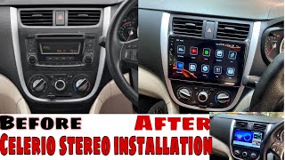 Celerio Android Stereo Installation | Celerio Top Model Music System | Best stereo For Celerio