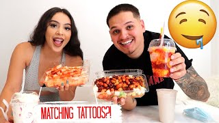 MEXICAN SNACK MUKBANG (GETTING MATCHING TATTOOS?!)
