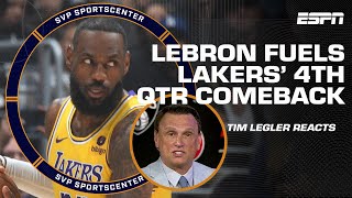 Reaction to Lakers’ comeback win: What LeBron did defies logic – Tim Legler | SC with SVP