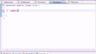 Java Programming Tutorial 58 Abstract and Concrete Classes