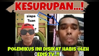 🔴 GEMPAR LAGI POLEMIKUS DIBATAI EDIS TV 📌