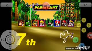 MK64 5th-8th place GP losing fanfare and theme [MARIO KART 64]